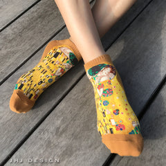 Masterpiece Ankles The Kiss Klimt