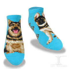 Dogs Ankles - German Shepherd Blue