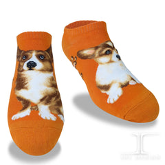 Dogs Ankles - Welsh Corgi One Size Yellow