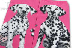 Dogs Ankles - Dalmation One Size Pink