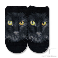 Cat Ankles - Black Cat Face