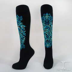 Tattoos - Tribal Dragon Turquoise