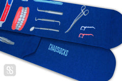 Chaossocks - Dentist tools(Blue)