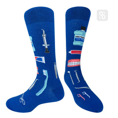 Chaossocks - Dentist tools(Blue)