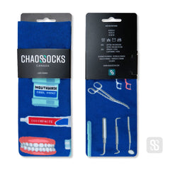 Chaossocks - Dentist tools(Blue)