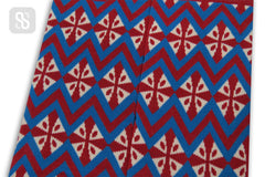 Chaossocks - 3color diamonds-mens burgundy