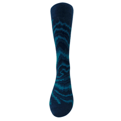 Chaossocks - Marble-men's black azure