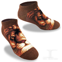 Wild Life Ankles Lion Socks