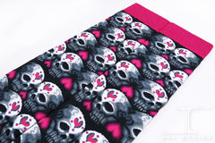 Skulls - Pink Love Heart Skull