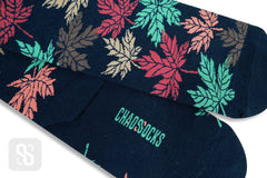 Chaossocks - Maple leaf print