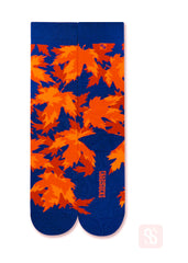 Chaossocks - Maple leaves overlap-orange
