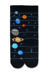Science Solar System Grid Socks