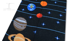 Science Solar System Grid Socks