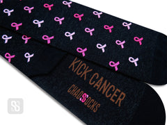Chaossocks - Kick Cancer Ribbons