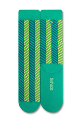 Chaossocks Art Deco Modern Emerald