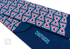 Chaossocks Art Deco Bowtie Navy