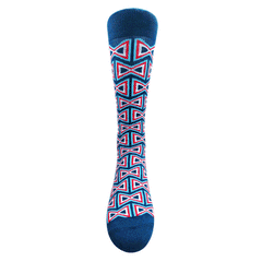 Chaossocks Art Deco Bowtie Navy