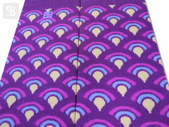 Chaossocks Art Deco Purple Shell
