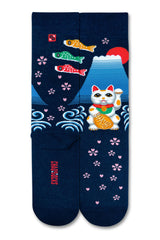 Chaossocks Hello Cat Navy