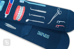 Chaossocks - Dentist tools(Navy)