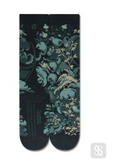Chaossocks - Masterpiece - Large Leaf Verdure with Birds