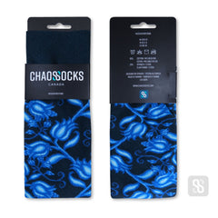 Chaossocks - Blue tulips