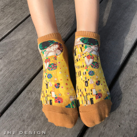 Masterpiece Ankles The Kiss Klimt