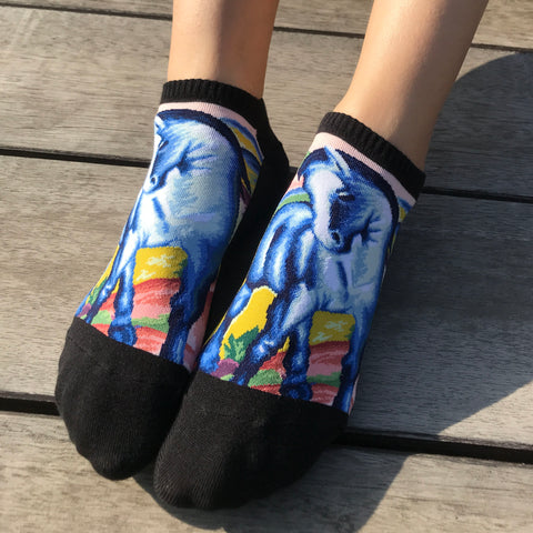 Masterpiece Ankles  -  Blue Horse I