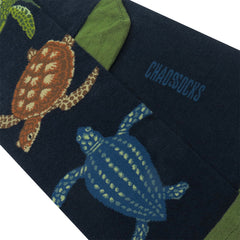 Chaossocks All over sea turtle