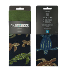 Chaossocks All over sea turtle