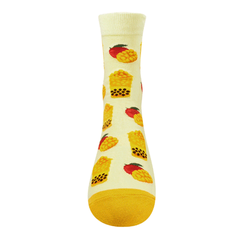 CHAOSSOCKS Mango bubble tea