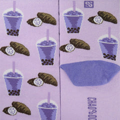 CHAOSSOCK Taro Milk bubble
