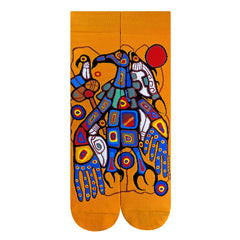 Indigenous Canadian Artist Norval Morrisseau Man Changing Into Thunderbird