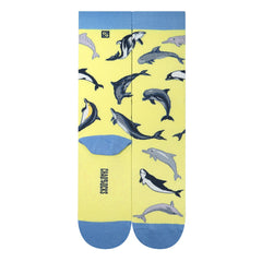 Chaossocks All over Dolphin(Yellow)