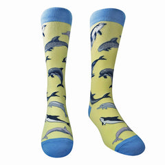 Chaossocks All over Dolphin(Yellow)