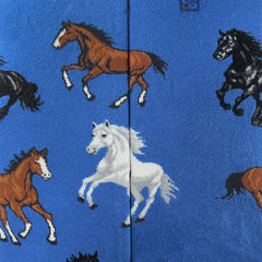 Chaossocks Six Horses(Blue)