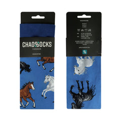 Chaossocks Six Horses(Blue)