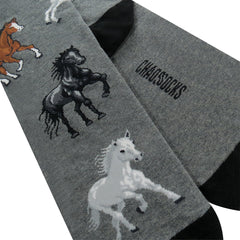 Chaossocks Six Horses(Grey)