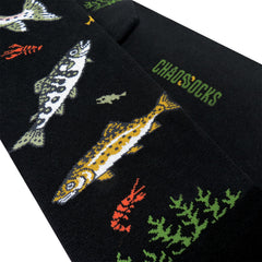 Chaossocks Trout(Black)