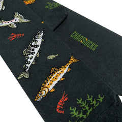 Chaossocks Trout(Dark Green)