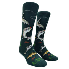 Chaossocks Trout(Dark Green)