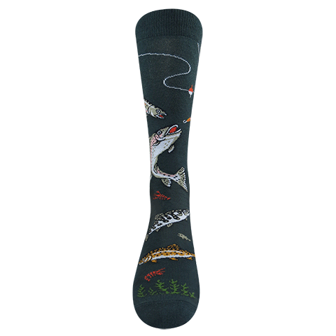 Chaossocks Trout(Dark Green)