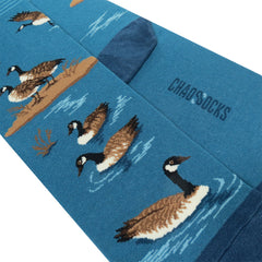 Chaossocks Geese(Gray Blue)