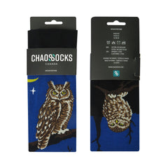Chaossocks Moon and Owl