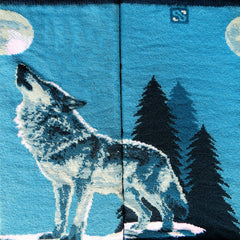Chaossocks Moon and Wolf(Blue)