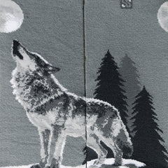 Chaossocks Moon and Wolf(Grey)
