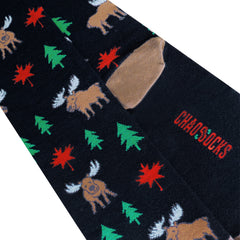 Chaossocks Moose(Black)