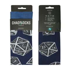 Chaossocks Dice(Blue)