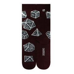 Chaossocks Dice(Maroon)