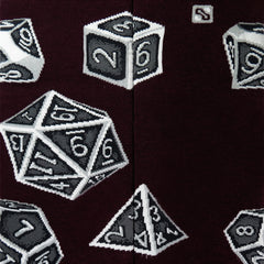 Chaossocks Dice(Maroon)